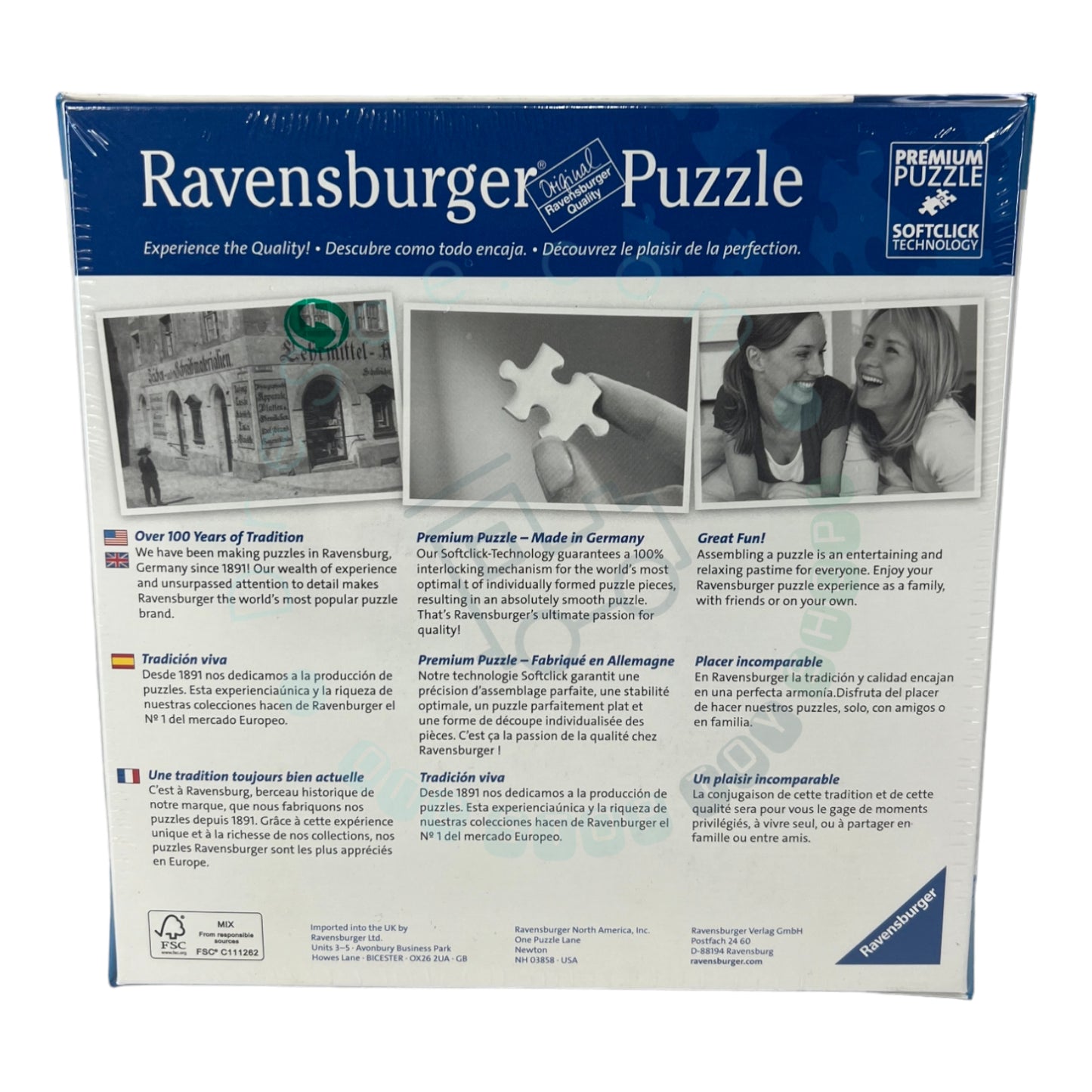 Ravensburger - Barbie - Paris Fashion - 1000 Piece Jigsaw Puzzle