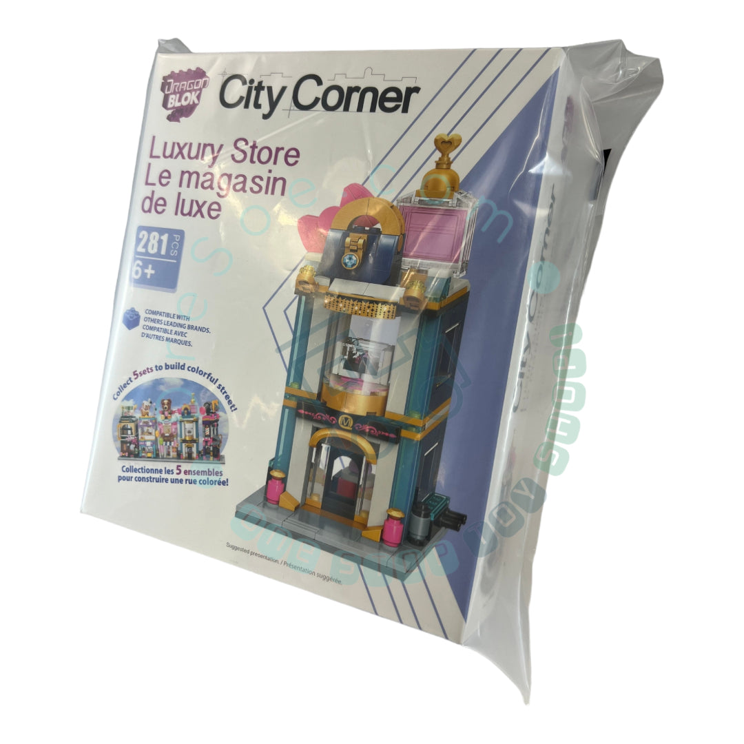 DRAGON BLOK - City Corner - Luxury Store - 281 piece block set