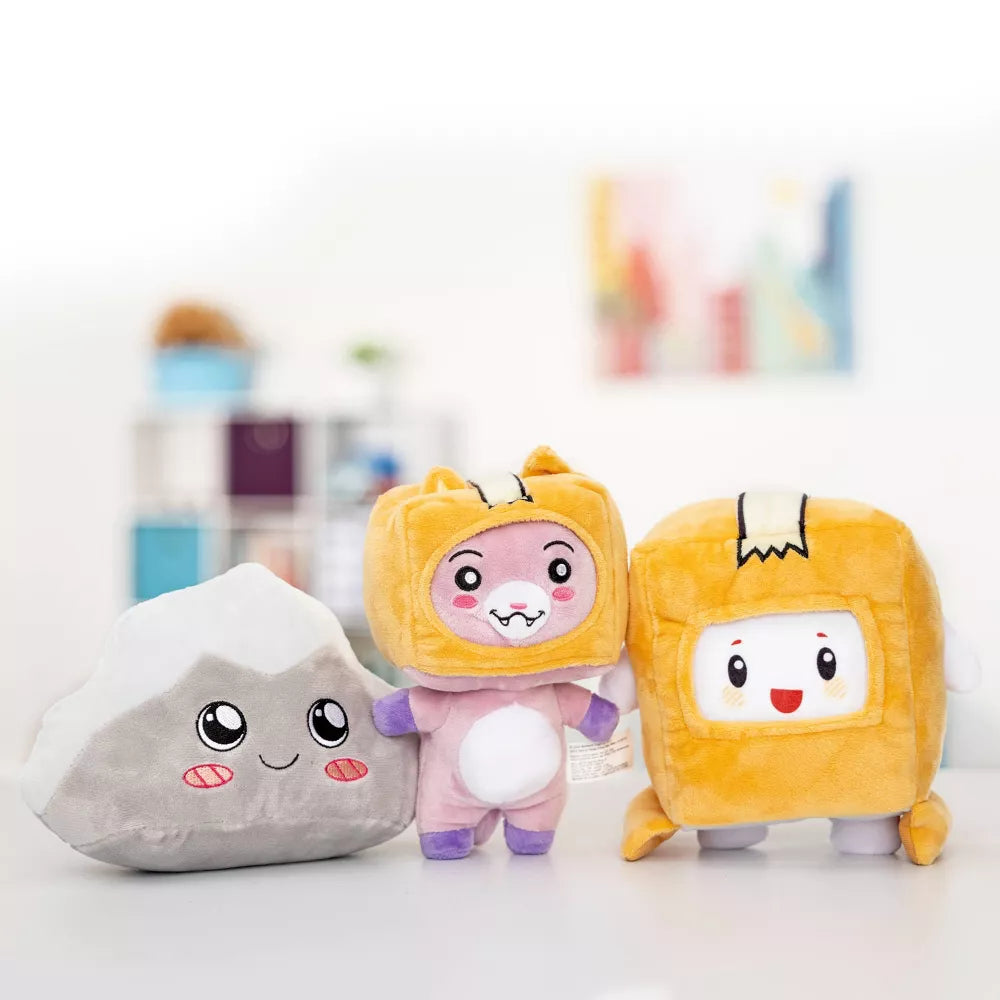 LankyBox - 6 inch Plush - 2021 RPG - Rocky Foxy Boxy - Complete Collection