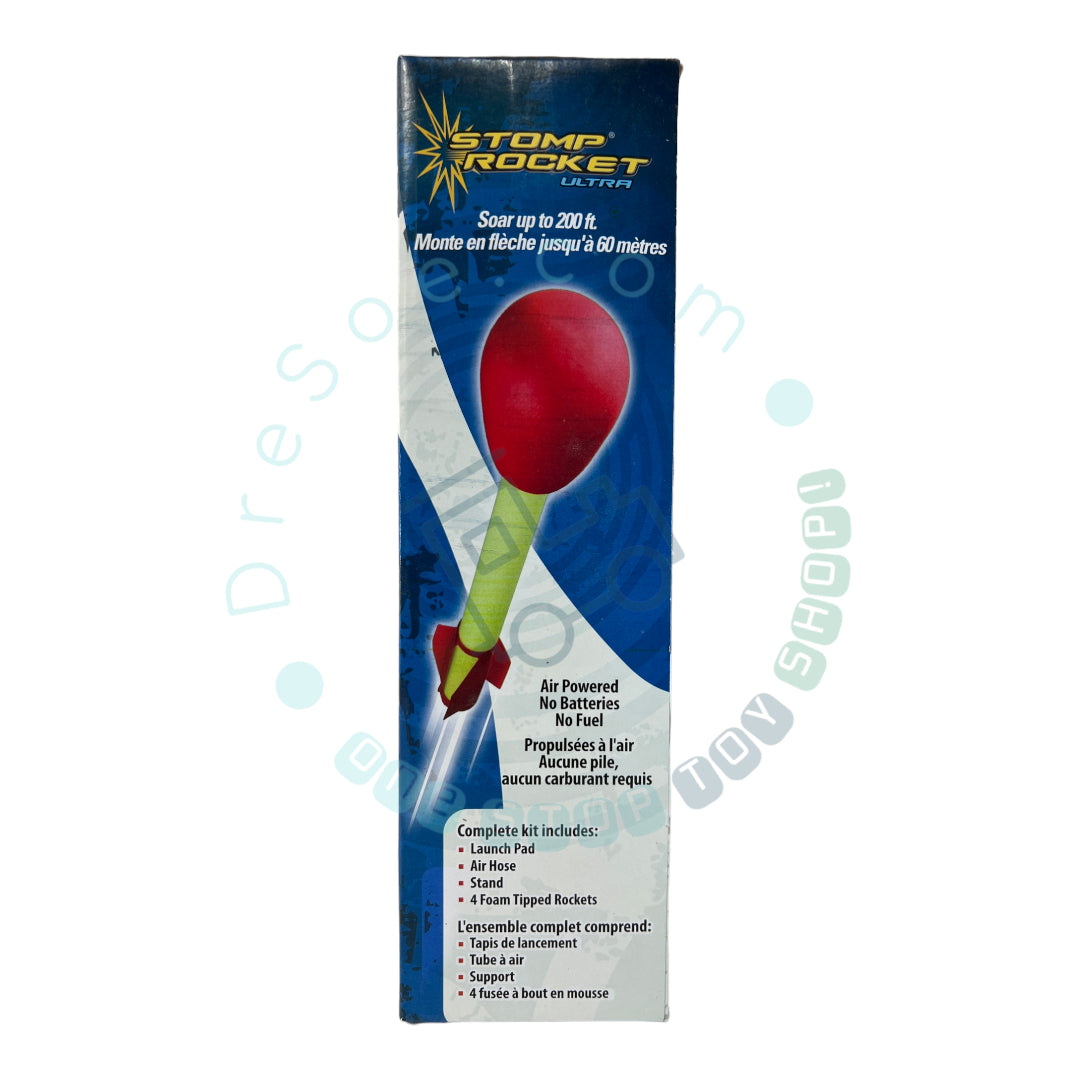 Replacement Stomp Rockets Stomp Rocket - The Original Stomp Rocket Ultra Rocket Launcher, 4 Rock ...