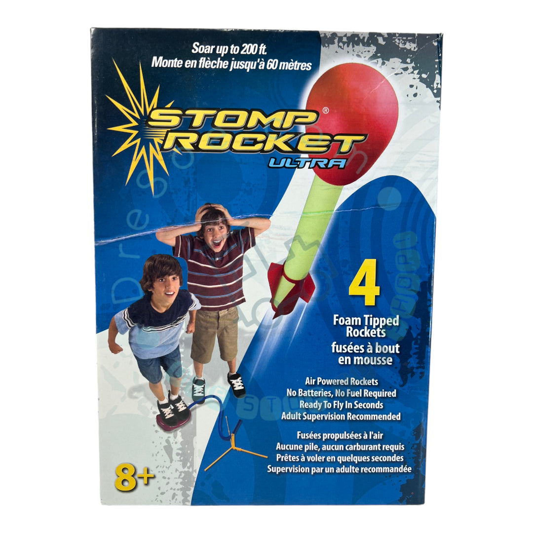 Stpm Rockets Stomp Rocket - The Original Stomp Rocket Ultra Rocket Launcher, 4 Rock ...