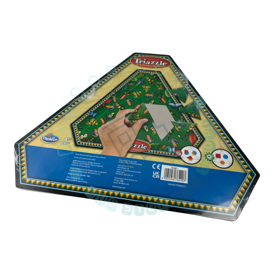 ThinkFun Triazzle Rane - Gioco Di Logica E Puzzle A Triangoli, Rompicapo Per Bambini Dagli 8 Anni In Su