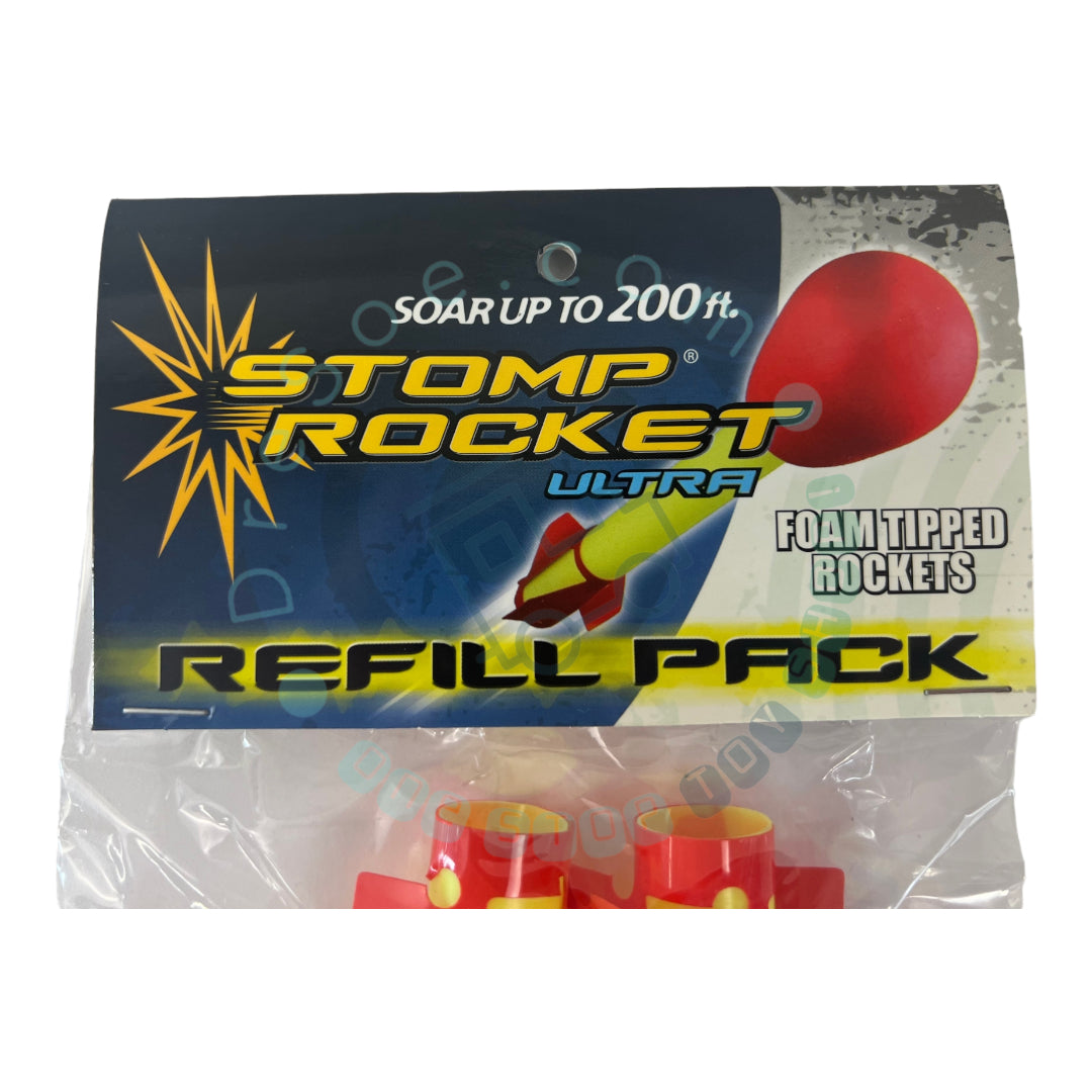 Stomp Rocket - The Original Stomp Rocket Ultra 2 pack Rockets Refill - 2 Rockets kit - STEM
